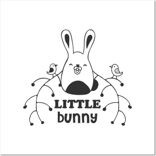 Little Bunny Posters and Art